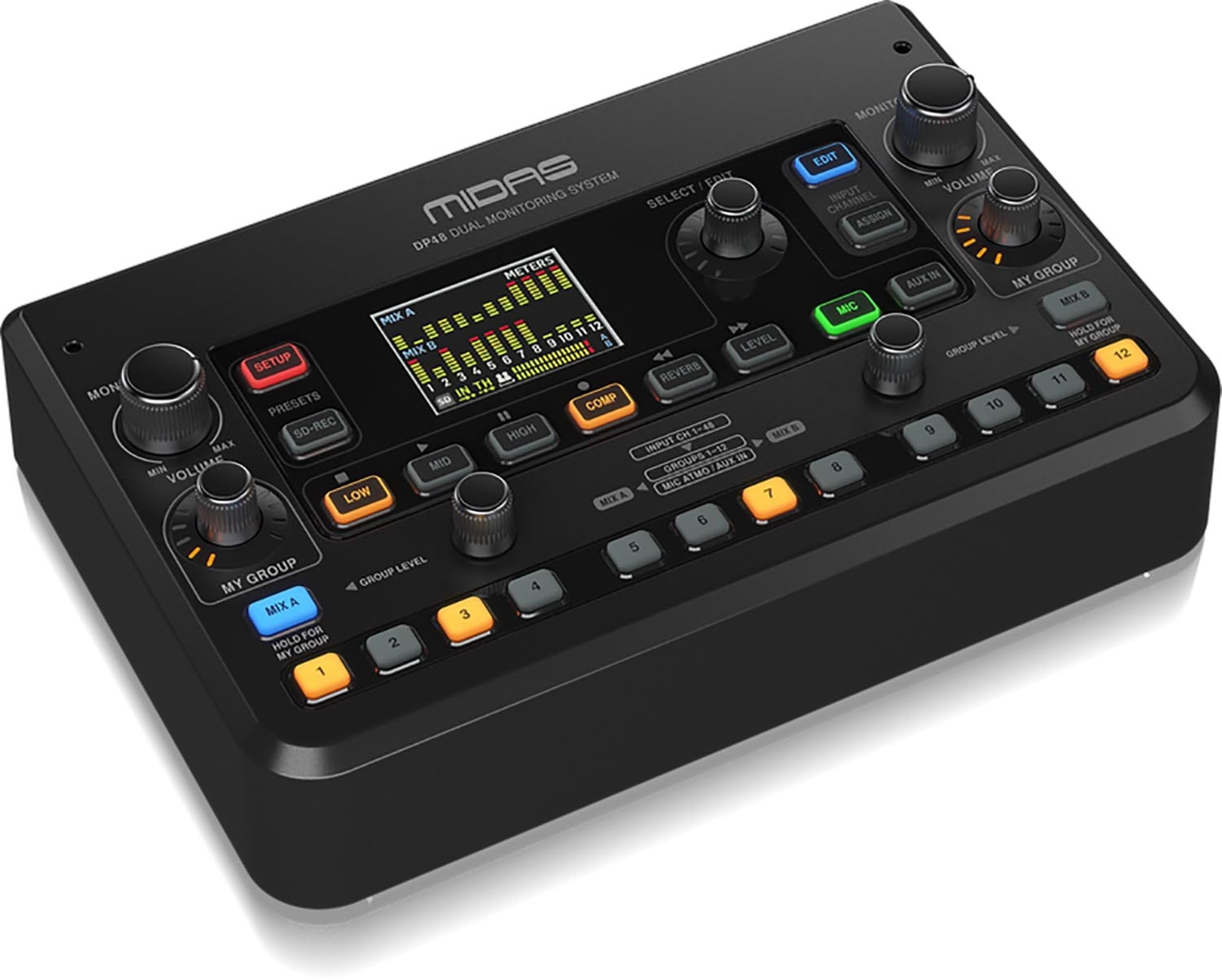 Amazon.com: Midas DP48 Dual 48 Channel Personal Monitor Mixer with